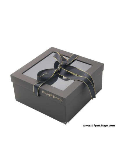 กล่องของขวัญ premium box สีดำ
